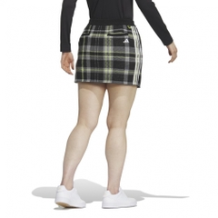 adidas Ladies Golf Wear Tartan Check Knit Skirt HY0862