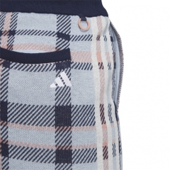 adidas Ladies Golf Wear Tartan Check Knit Skirt HY0862
