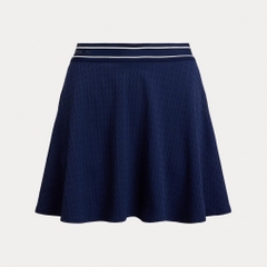 RALPH LAUREN Ladies' Golf Apparel Cable Motif A-Line Skort FW25-2753