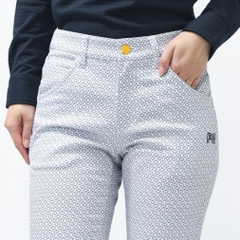PEARLY GATES Ladies' Golf Apparel PGisPG Irregular Diamond Pattern C/Pe Stretch Kersey 0556131203