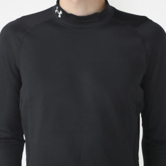 UNDER ARMOUR Men's Golf Wear UA ColdGear Fitted Long Sleeve Mock Neck Shirt 1375334