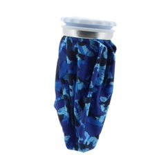 TIGORA Icing Ice Bag, Wide Mouth, Icing, Heatstroke Prevention, TPU Coated, Camo Pattern TR-1IB0014CA/BL