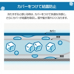 TIGORA Icing Wrap-around Ice Bag for Neck with Detachable Cover