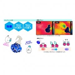 Icing Hie-Pushu Ice Bag & Cooling Spray 2-Way Type HPUSHI2BL