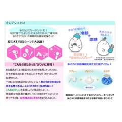 Icing Hie-Pushu Ice Bag & Cooling Spray 2-Way Type HPUSHI2BL