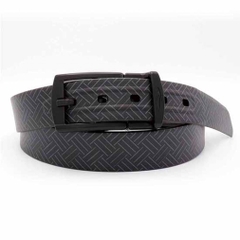 TIGORA Men's Golf Wear Comfortable Stretch Water Repellent Rubber Belt TR-1ABKGE*MBK1S