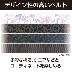 TIGORA Men's Golf Wear Belt Rubber Resin Water Repellent Sports TR-1AWHGYLWH1
