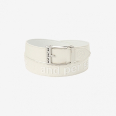 and per se Men's Golf Wear Logo Print Belt AMS7416