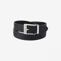 and per se Men's Golf Wear Logo Print Belt AMS7416