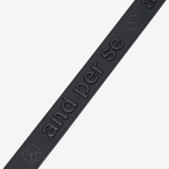 and per se Men's Golf Wear Logo Print Belt AMS7416