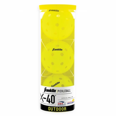 Bóng pickleball franklin X-40 OUTDOOR hộp 3 bóng