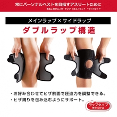MCDAVID Knee Support Double Knee Wrap