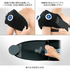 ZAMST Icing Icing Set IW-2, Icing Supporter + Ice Bag 378302