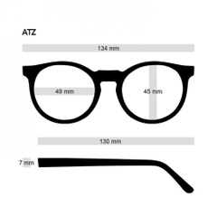 DANG Goggles & Sunglasses ATZ Tortoise Matte x Green Gray Polarized