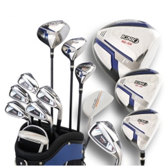 IGNIO Club Set 5 Academy Pro Hieda Recommended Model Club Set_With Caddie Bag_Large Titanium Head