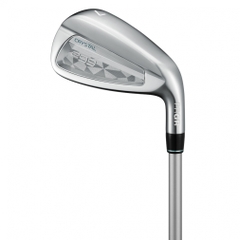 PRGR iron set 4-Piece Set Ladies CRYSTAL EGG IRON Iron Original Carbon