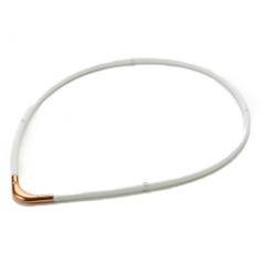 phiten RAKUWA Magnetic Titanium Necklace S-II with TOP Parts