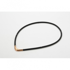 phiten RAKUWA Magnetic Titanium Necklace S-II with TOP Parts