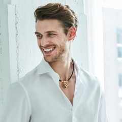 Colan Totte TAO Necklace AURA Silver x Black