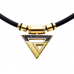 Colan Totte TAO Necklace A-original Classic Gold x Black Lame
