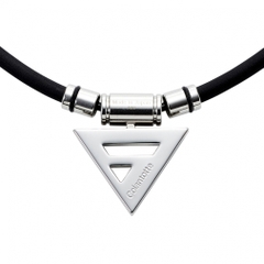 Colan Totte TAO Necklace A-original Silver x Black Lame