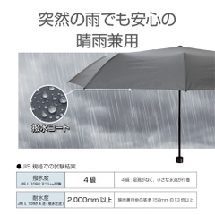 TIGORA Sun Umbrella Folding Umbrella for Sun & Rain, Large, Heat Shielding, 99% UV Cut, Unisex, for Spectator Sports