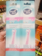 Đầu bàn chải điện Dontodent Active Young (Pink) hộp 4C