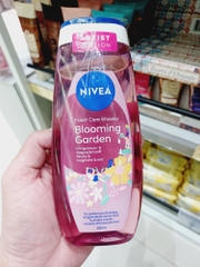 Sữa tắm Nivea blooming (Hoa mẫu đơn và mộc lan)_250ml