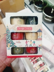 Set 6 cốc nến thơm mini Yankee candle (6 mùi) 6x37g