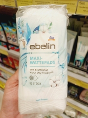 Bông tẩy trang Ebenin cỡ lớn (gói 50 miếng)