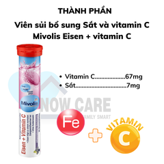 Sủi Milovis Eisen + Vitamin C