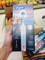 Bàn chải điện bé gái Oral-B pro kid 3 Frozen.