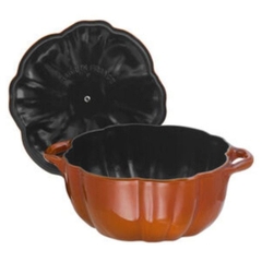 Nồi gang Staub bí ngô 24cm màu vàng cam