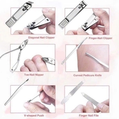 Bộ chăm sóc móng 18 món hàng Mỹ hộp đen