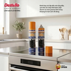 Xịt tẩy dầu mỡ lò nướng Destello 300ml