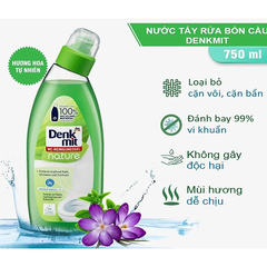 Nước tẩy bồn cầu Denkmit 750ml(hương táo)