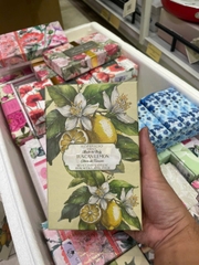 Hộp 3 bánh Xà bông cục cao cấp Hopificio Firenze Tuscan Lemon hương Chanh 450g Made in Italy
