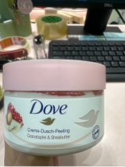 Kem tẩy tế bào chết Dove Granatapfel & Sheabutter 225ml