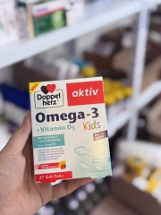 Viên nhai Doppelherz Omega 3 kid 27v