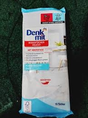 Khăn lau đa năng Denkmit Bodentucher feucht (hương tự nhiên)
