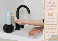 Máy tạo bọt rửa tay con vịt cảm ứng MUID
