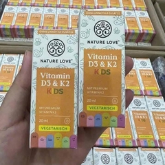 Vitamin D3,K2 Nature love Kids