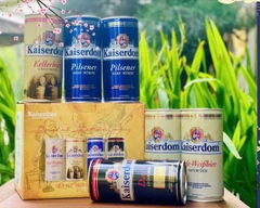 🇩🇪SET BIA ĐỨC CAO CẤP KAISERDOM SIÊU NGON - 6 lon siêu to x 1.000ml