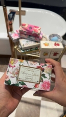 Hộp  3 bánh xà phòng thực vật cao cấp hương cam chanh Alchimia Citrus Fine Vegetable Soap Ý 450g