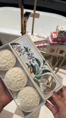 Hộp 3 bánh xà phòng hương hạnh nhân (Mandorla) của thương hiệu cao cấp Saponificio Artigianale Fiorentino đến từ Ý. 3×125g