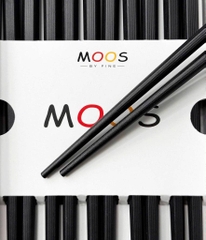Set 10 đôi đũa chuôi bạc Moos by Fine From Germany 2026-màu đen