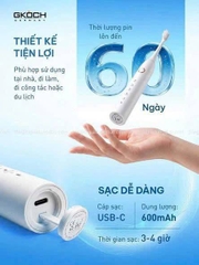 🪥🪥 BÀN CHẢI ĐIỆN SÓNG ÂM GKÖCH K5🇩🇪🇩🇪Màu xanh