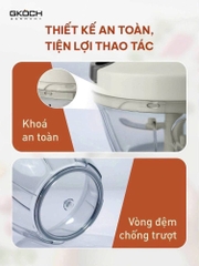 DỤNG CỤ XAY TỎI ỚT GKÖCH – 400ML
Màu Hồng