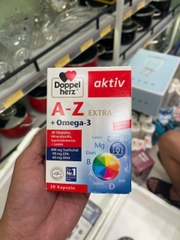 Viên uống Vitamin Doppel Herz A - Z + Omega -3 hộp 30 viên