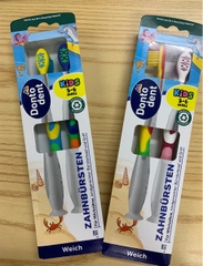 Set bàn chải Dontodent trẻ em 3-6 tuổi (2c)